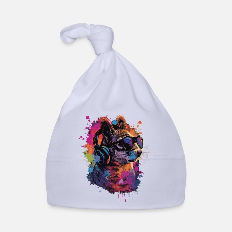 Eichhörnchen Baby Bio-Mütze