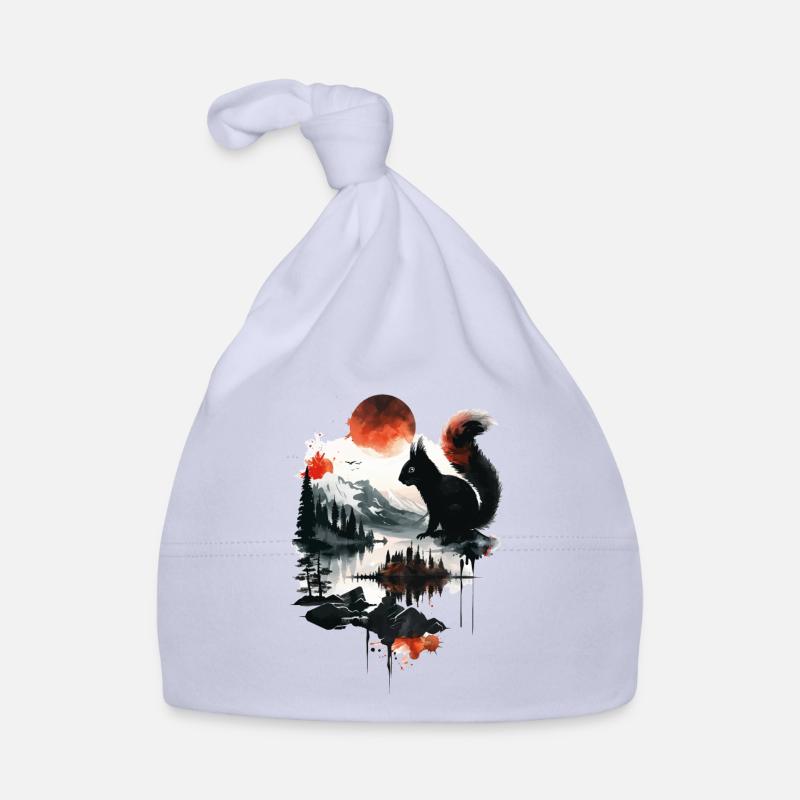 Écureuil Bonnet bio Bébé