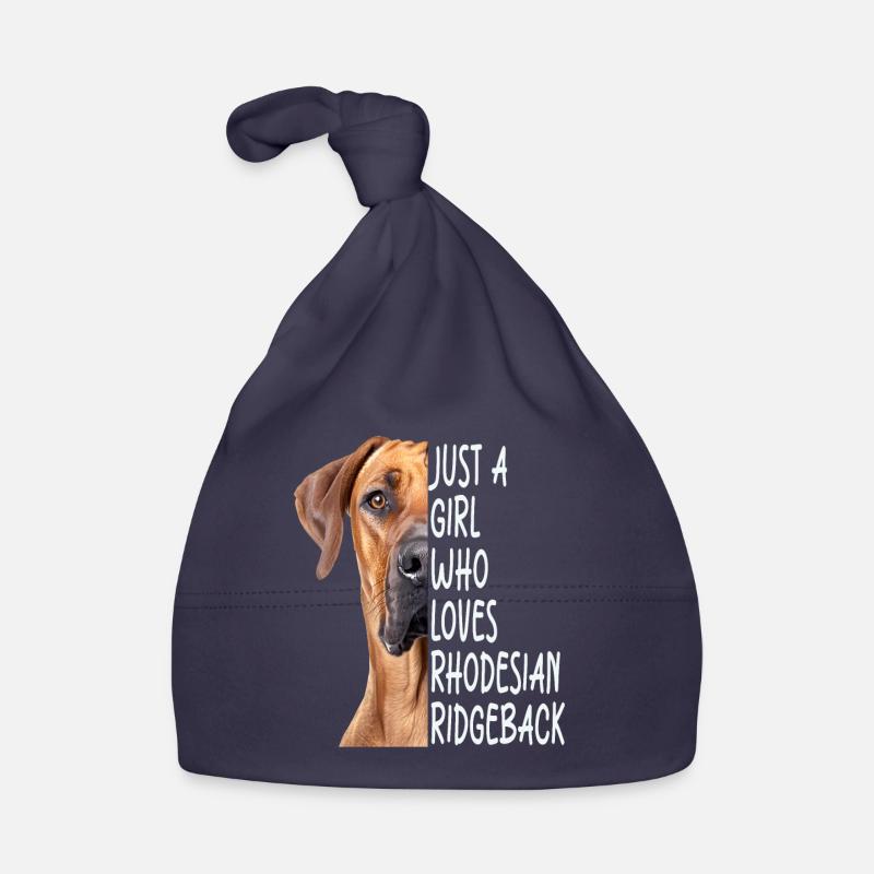 Ridgeback Rhodesian Gift Organic Baby Cap
