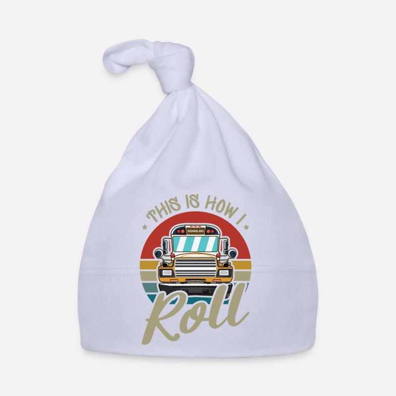 funny bus driver school bus driver saying gift Organic Baby Cap
