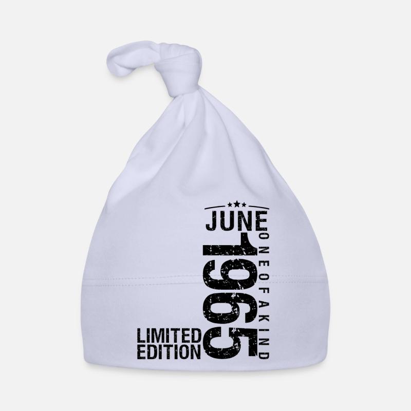 Geburtstag Juni 1965 Juni geboren im Juni 1965 Baby Bio-Mütze