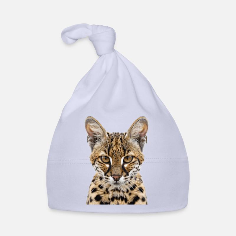 Chat de la savane Bonnet bio Bébé