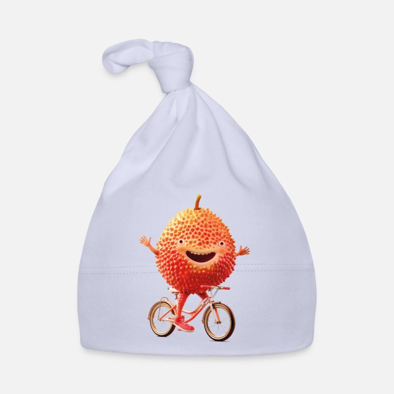 Lychee Bike Organic Baby Cap