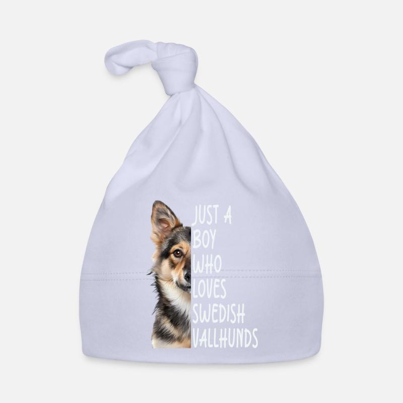 Swedish Vallhund Organic Baby Cap