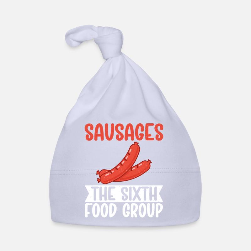 Sausage Lover Organic Baby Cap