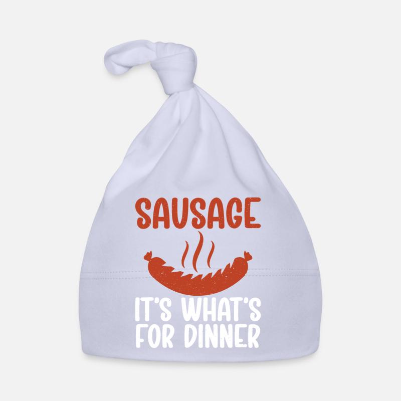 Sausage Lover Organic Baby Cap