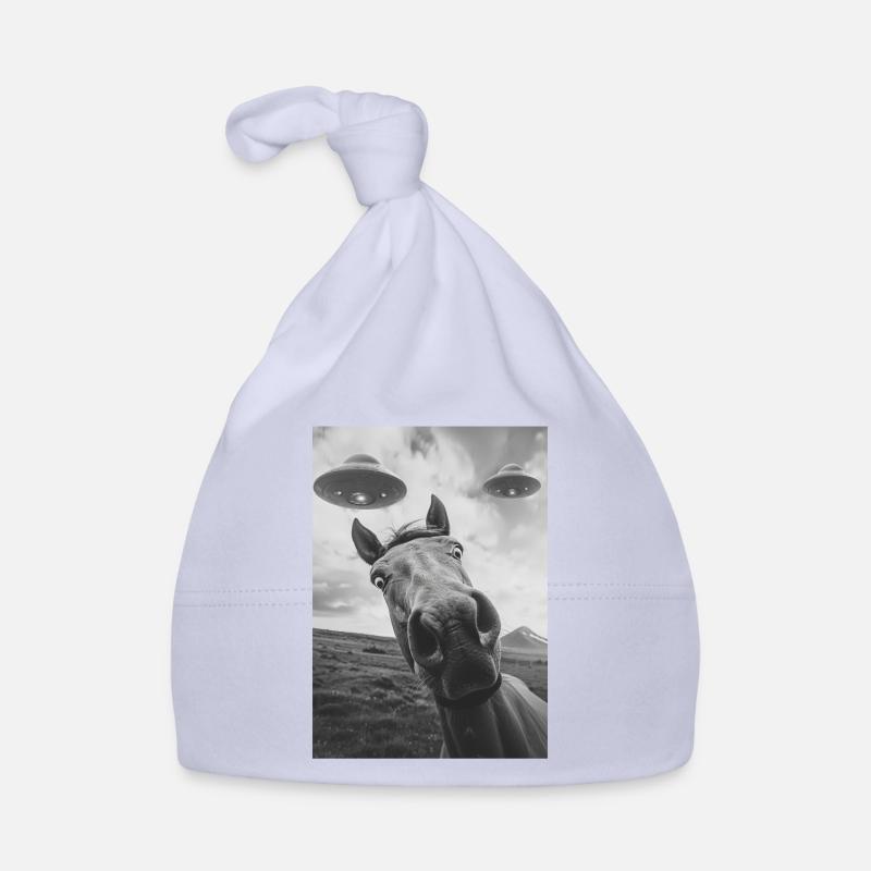 Cheval selfie OVNI Bonnet bio Bébé