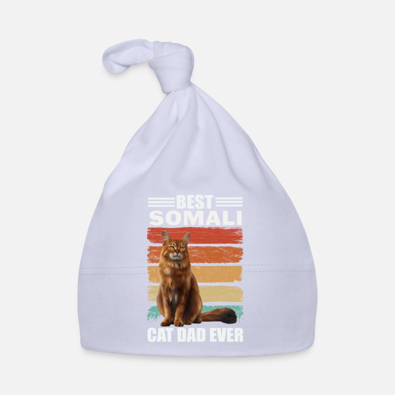 Papa Chat Somalien Bonnet bio Bébé