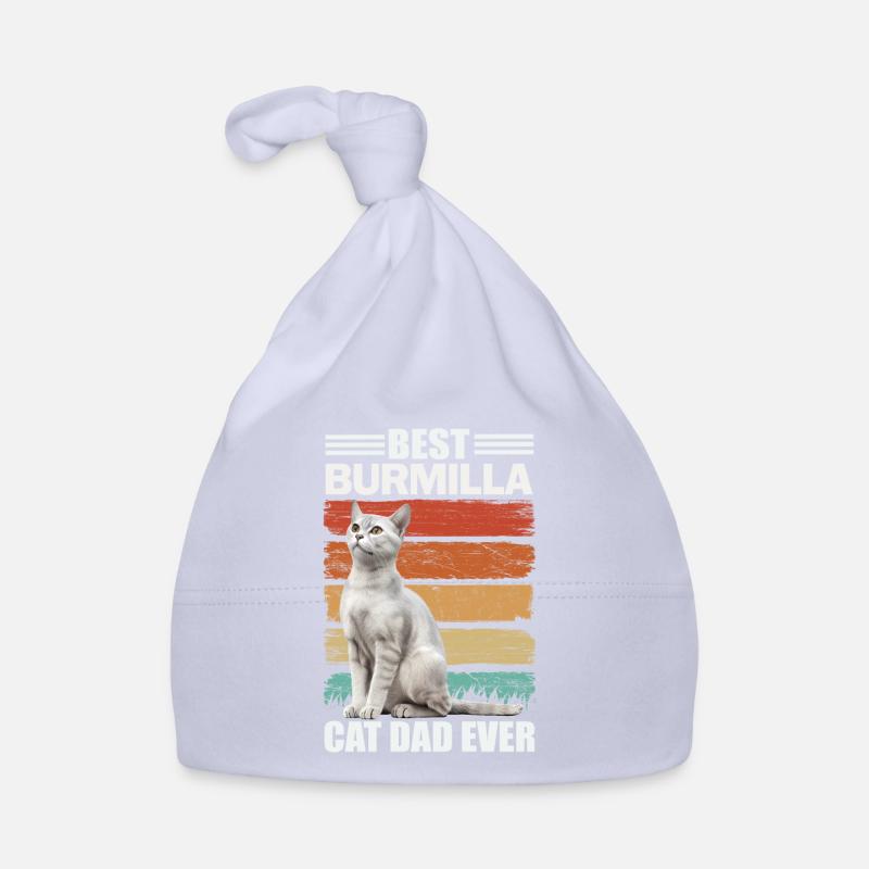 Burmilla Papa Cat Bonnet bio Bébé