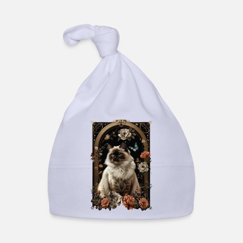 Birma-Katze Baby Bio-Mütze
