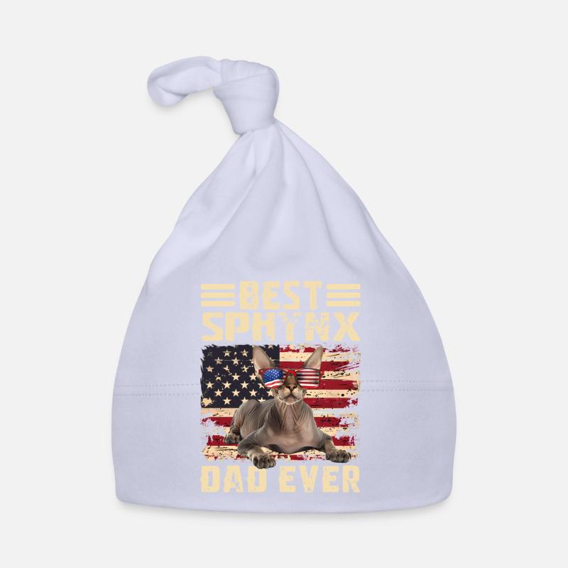 Papa Sphynx Bonnet bio Bébé