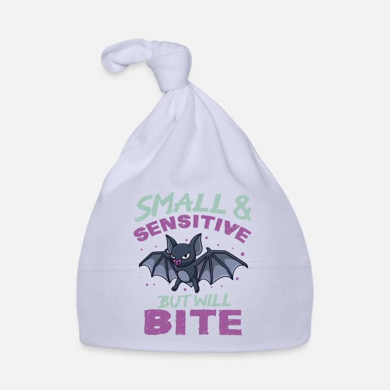 Fledermaus Halloween Small Sensitive But Will Bite Baby Bio-Mütze