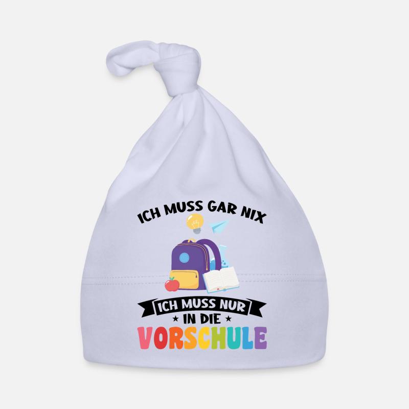 Kindergarten Vorschule Vorschulpädagoge Geschenk Baby Bio-Mütze