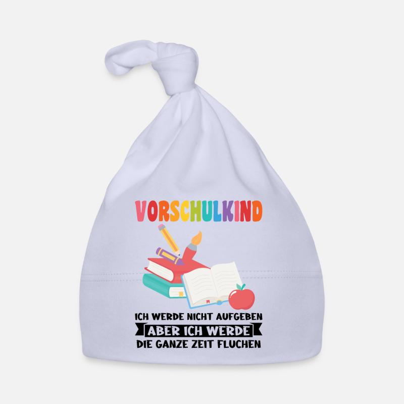 Kindergarten Vorschule Vorschulpädagoge Geschenk Baby Bio-Mütze