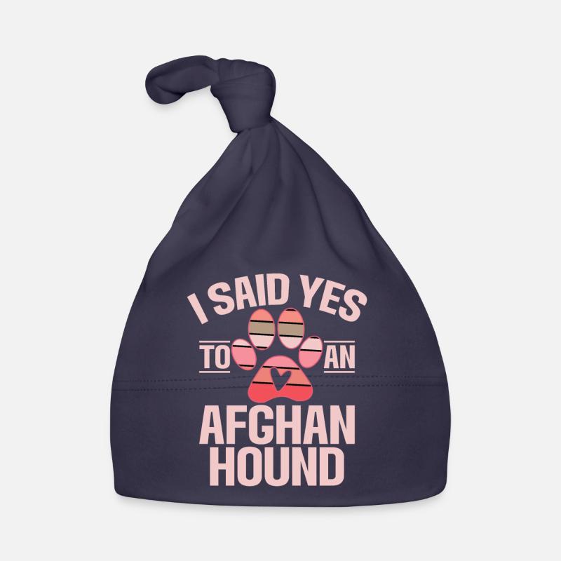 Afghan Hound Gifts Organic Baby Cap