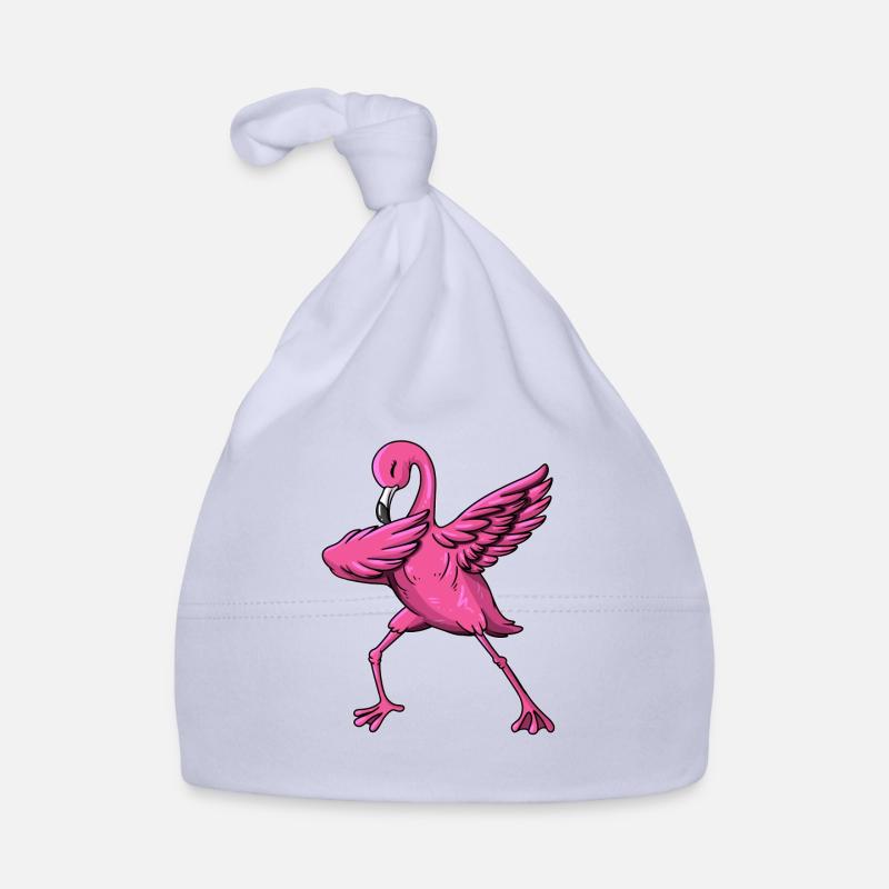 Flamingo Makes Dab Dabbing Dance Shirt Flamingos Organic Baby Cap