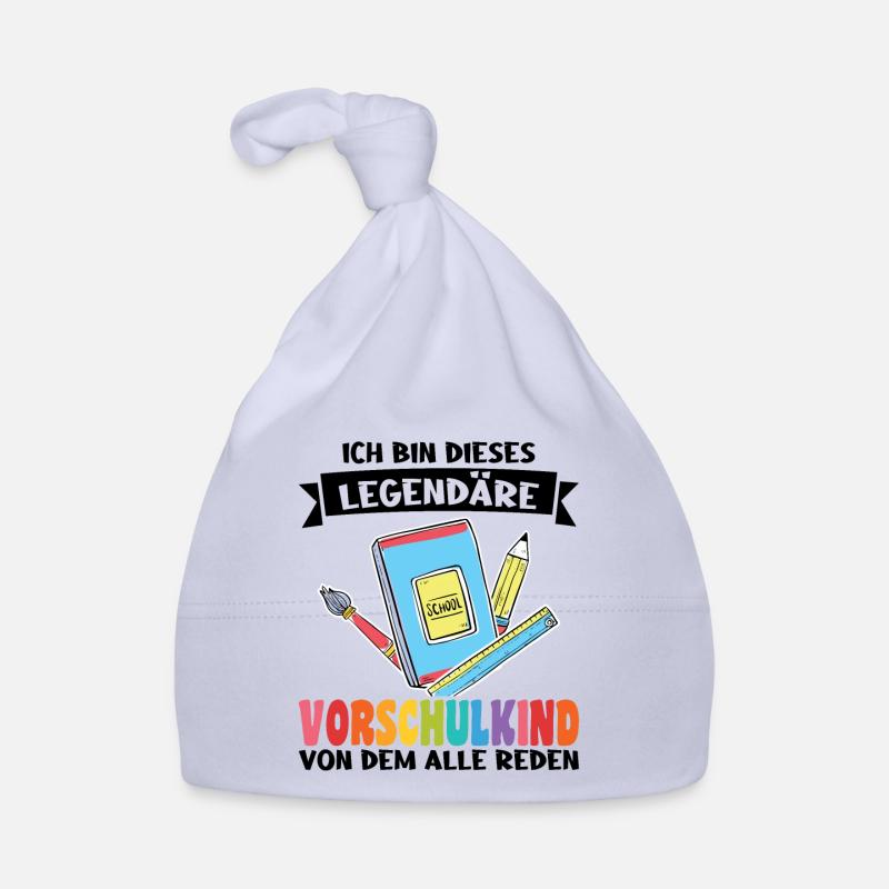 Kindergarten Vorschule Vorschulpädagoge Geschenk Baby Bio-Mütze