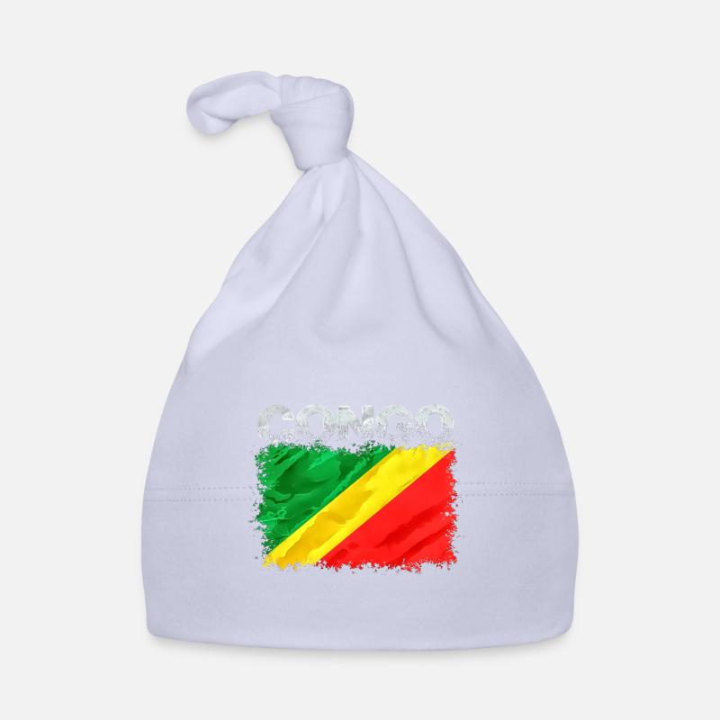 Congo - Bonnet bio Bébé - ciel