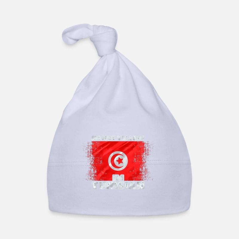 Tunisie - Bonnet bio Bébé - ciel
