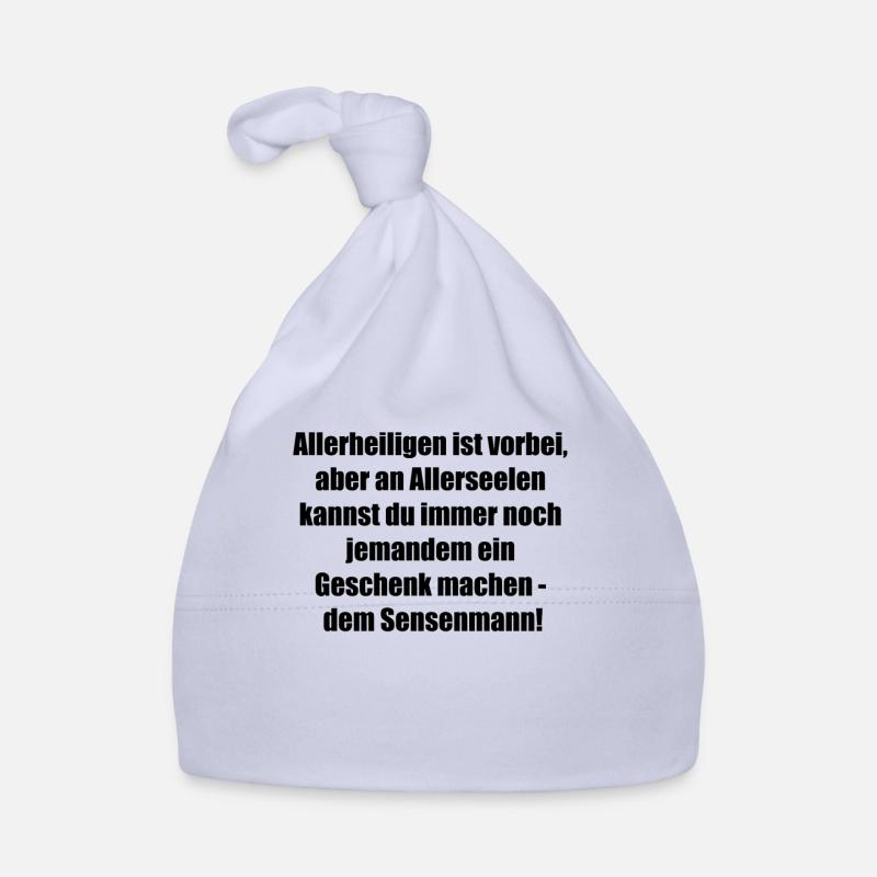 Grim Reaper Gift Organic Baby Cap