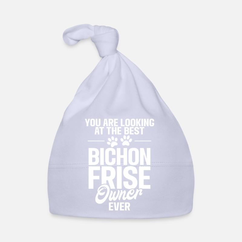 Cadeaux Bichon Frisé Bonnet bio Bébé