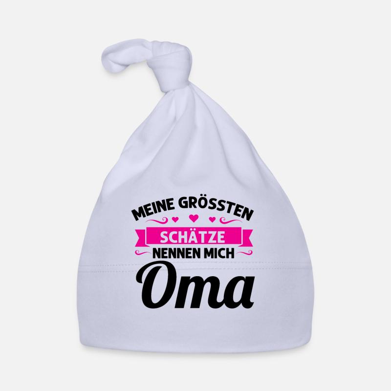 Oma Mutter Tag Omi Geschenk Baby Bio-Mütze