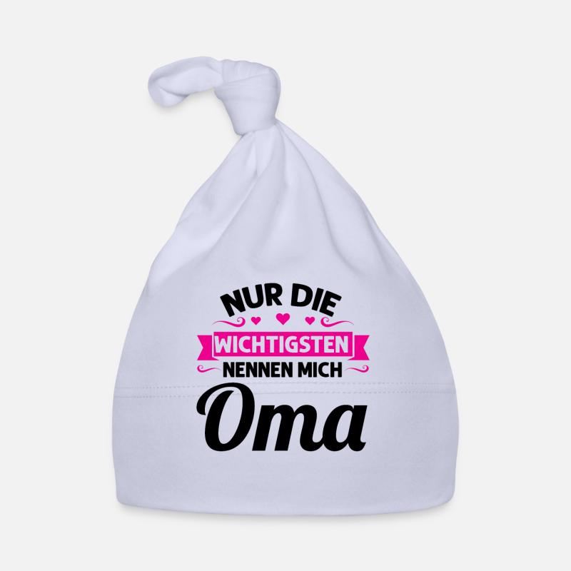Oma Mutter Tag Omi Geschenk Baby Bio-Mütze