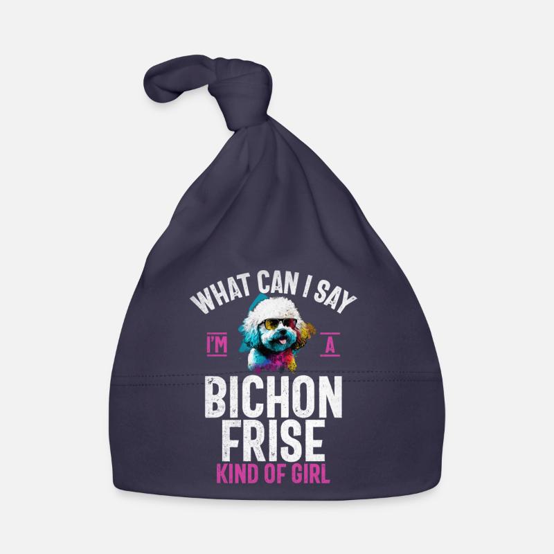 Cadeaux Bichon Frisé Bonnet bio Bébé