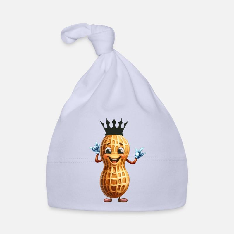 Peanut King Peanuts Nut Nuts Peanuts Organic Baby Cap