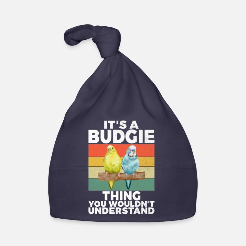 Budgie Gift Baby Bio-Mütze