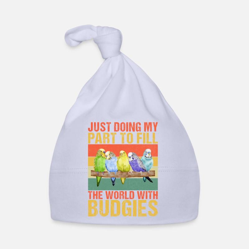 Budgie Gift Organic Baby Cap