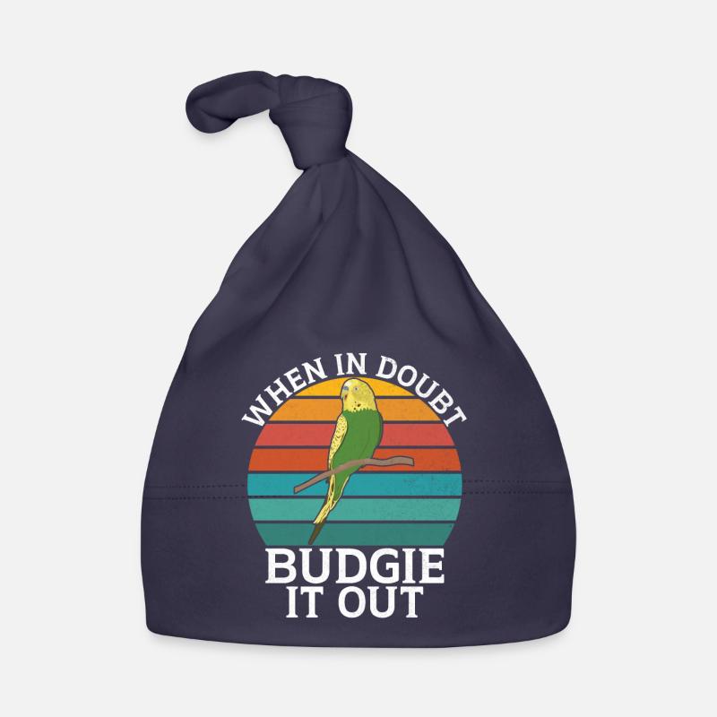 Budgie Gift Organic Baby Cap