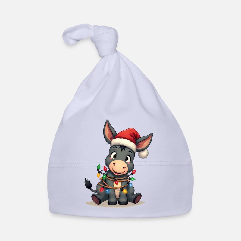 Esel Elfe Weihnachten Baby Bio-Mütze