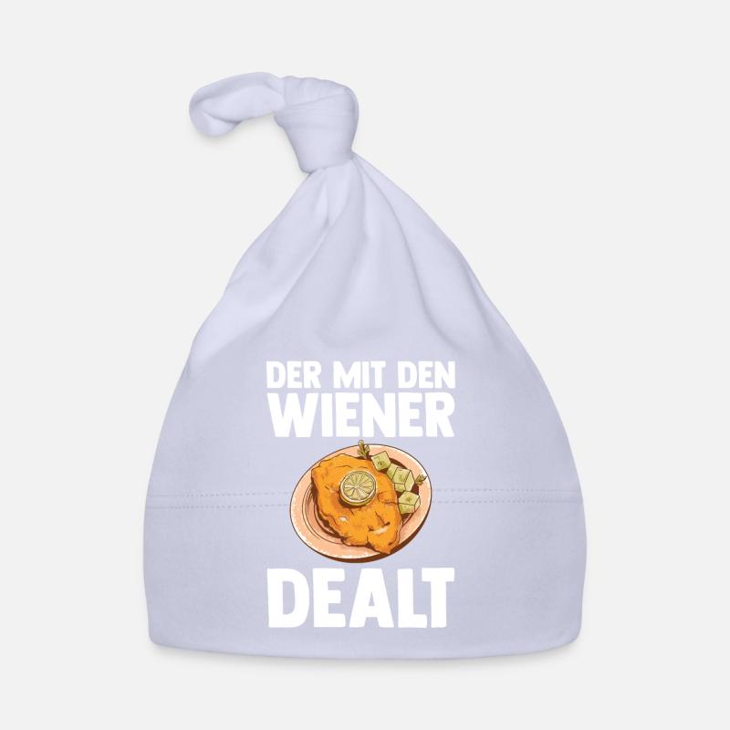 Schnitzel Wiener Wiener Schnitzel Geschenk Baby Bio-Mütze