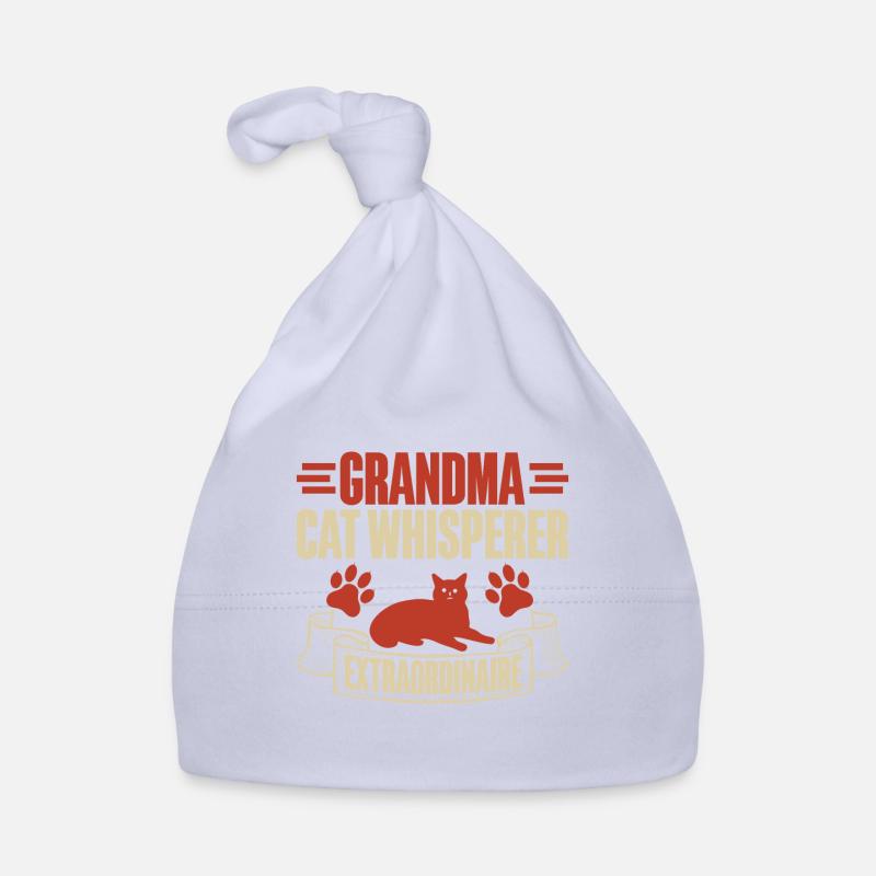 Cadeaux de grand-mère chat Bonnet bio Bébé