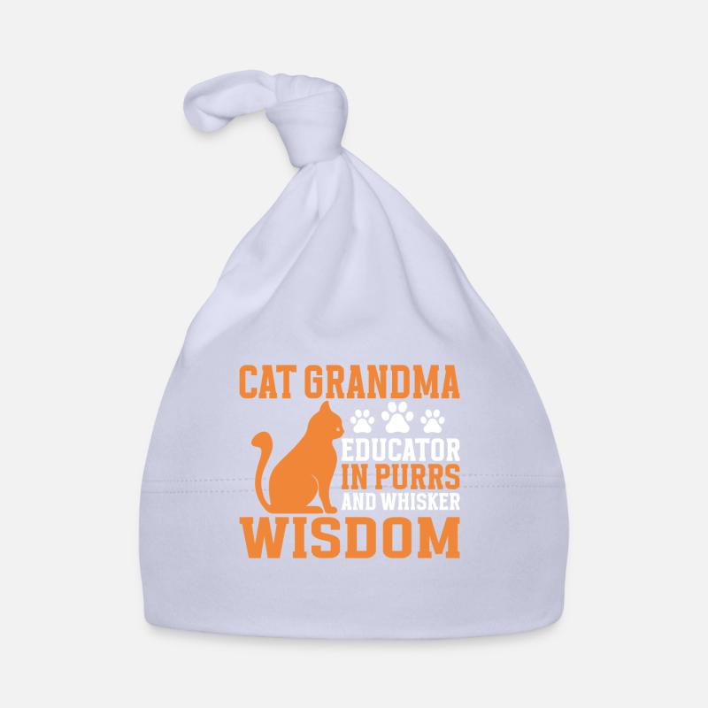 Cadeaux de grand-mère chat Bonnet bio Bébé