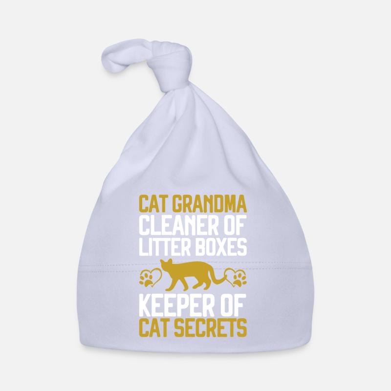 Cadeaux de grand-mère chat Bonnet bio Bébé
