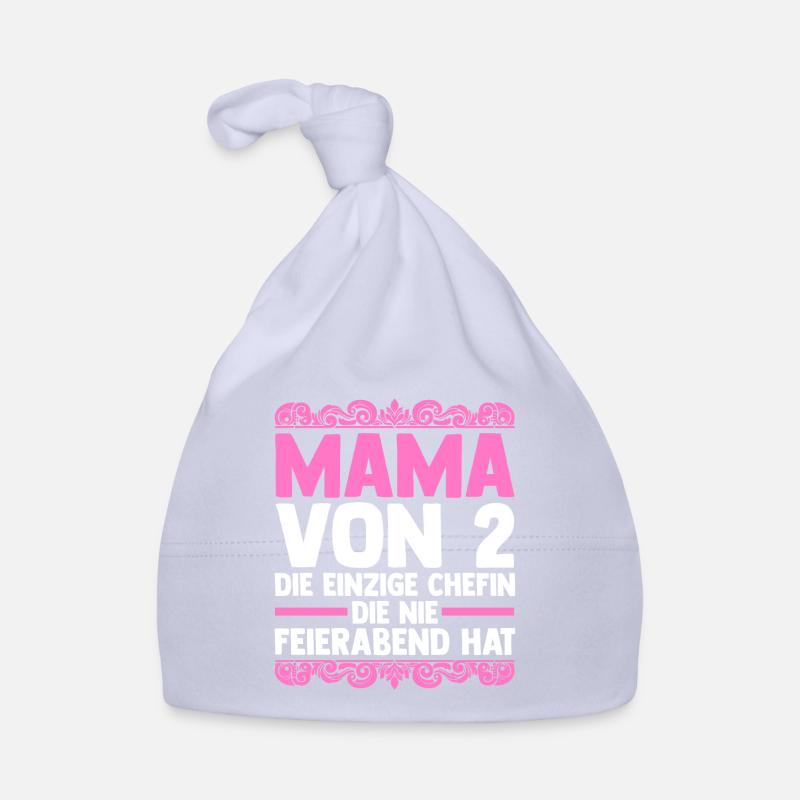 Mama Von 2 Kindern Baby Bio-Mütze
