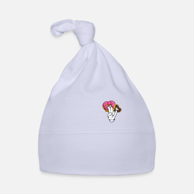 silly embarrassing sarcasm nerd geek donut Organic Baby Cap