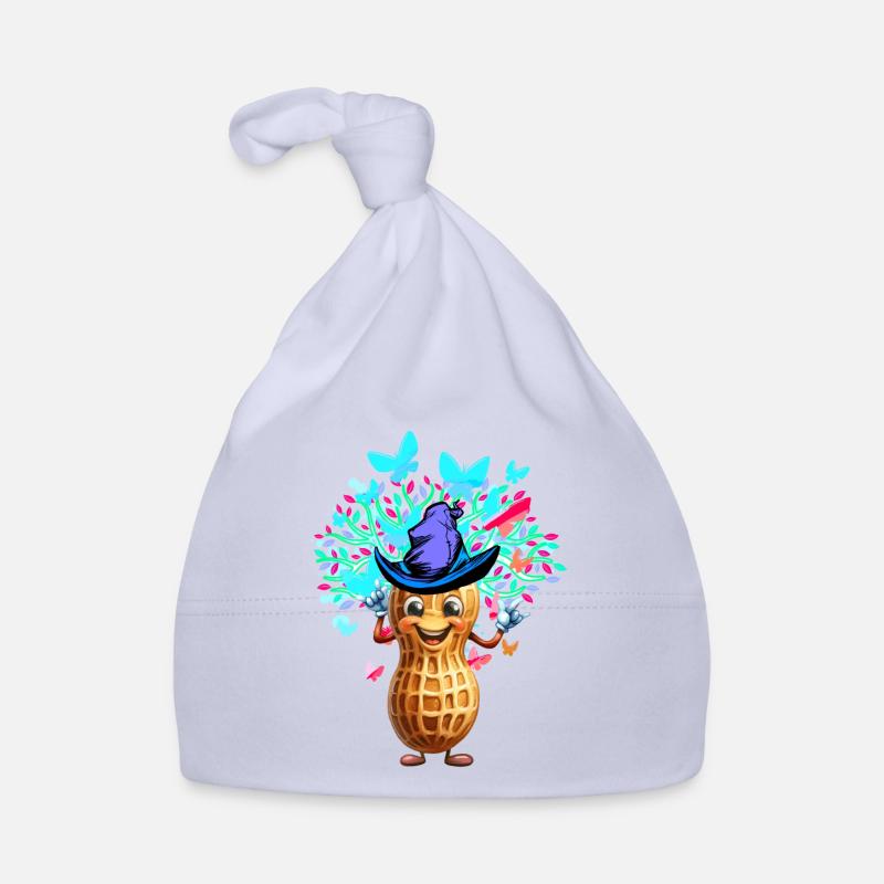 Spring Magic Peanut Peanuts Natural Insects Organic Baby Cap