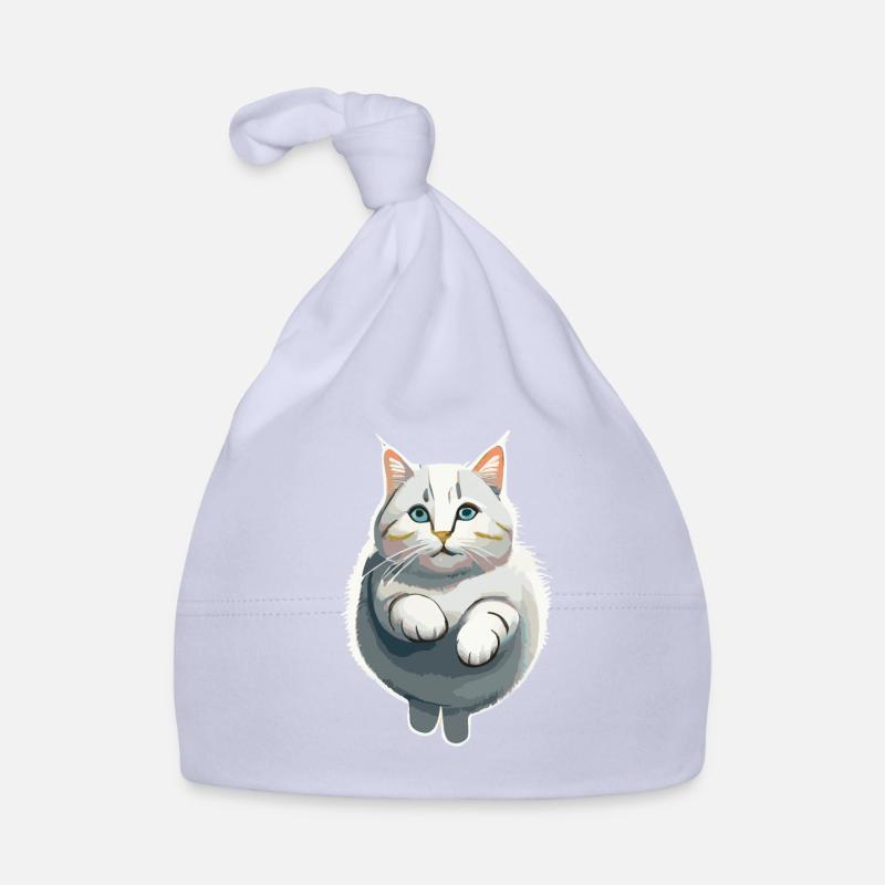 Le chat dans le saut Bonnet bio Bébé