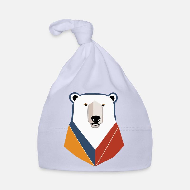 Polar bear Organic Baby Cap
