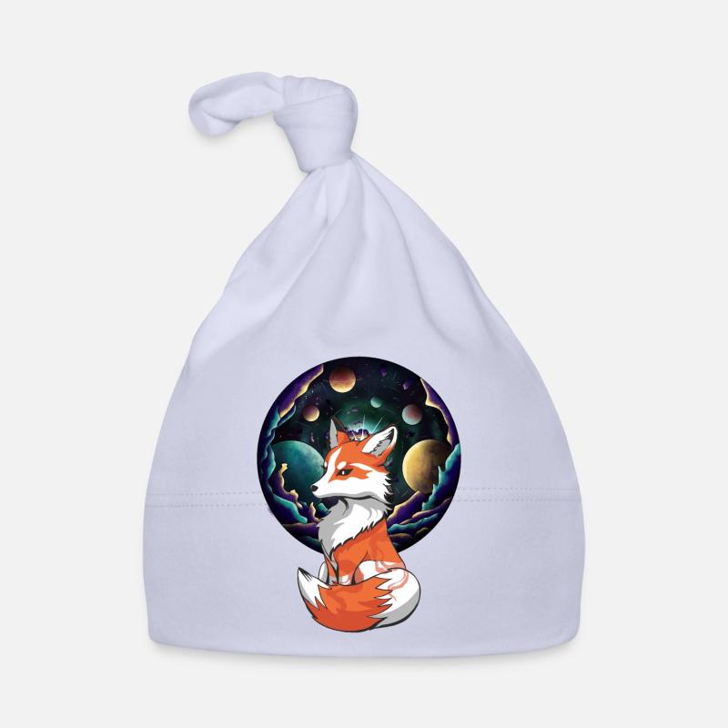 Mystic Fox Foxes Vixen Planet All Organic Baby Cap