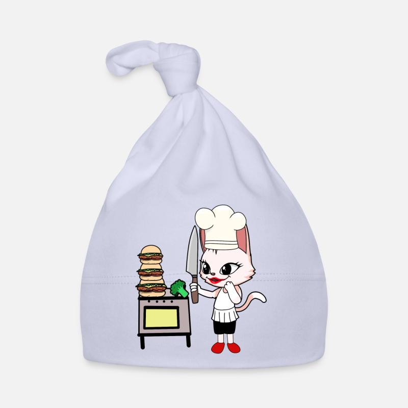 Cat Cook Cook Cooks Cats Hosts Organic Baby Cap