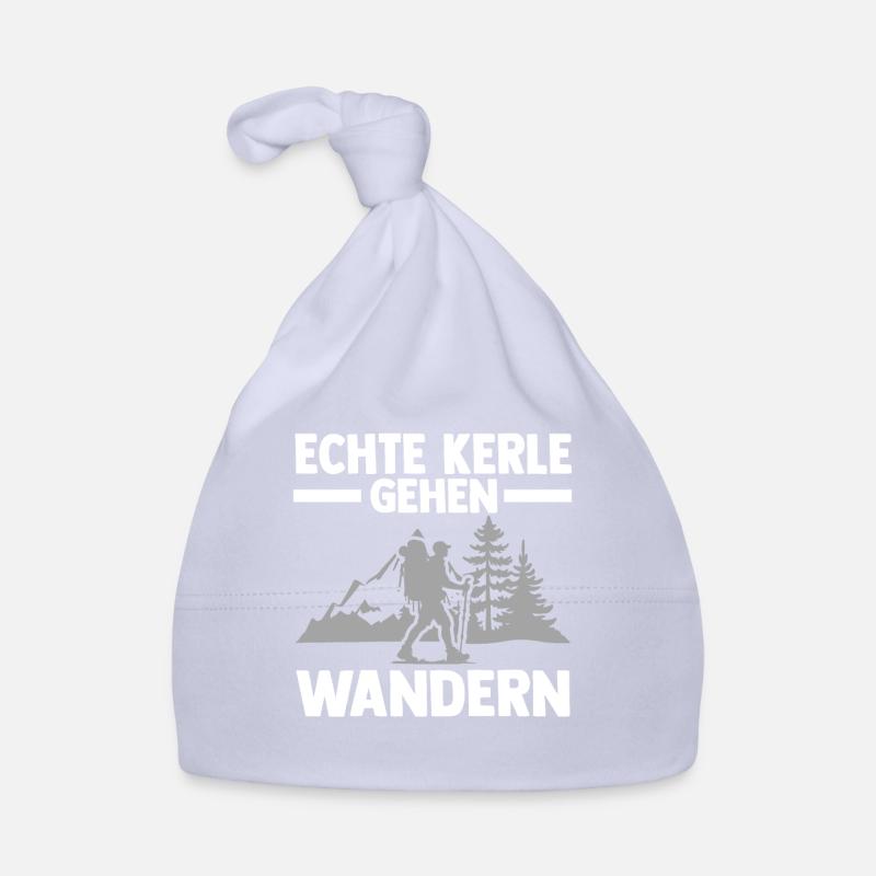 Wandern Berge Bergsteiger Geschenk Baby Bio-Mütze