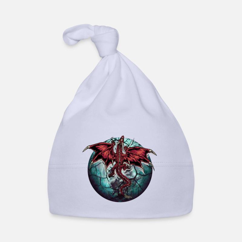 Drache Drachen Planet Planeten Baby Bio-Mütze