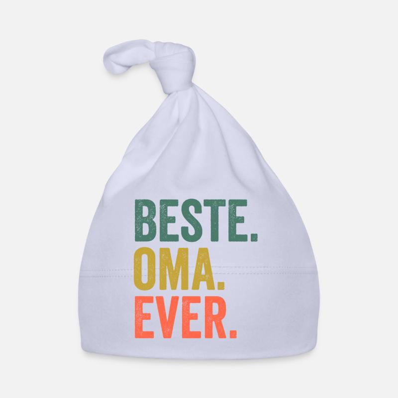 Großmutter Oma Baby Bio-Mütze