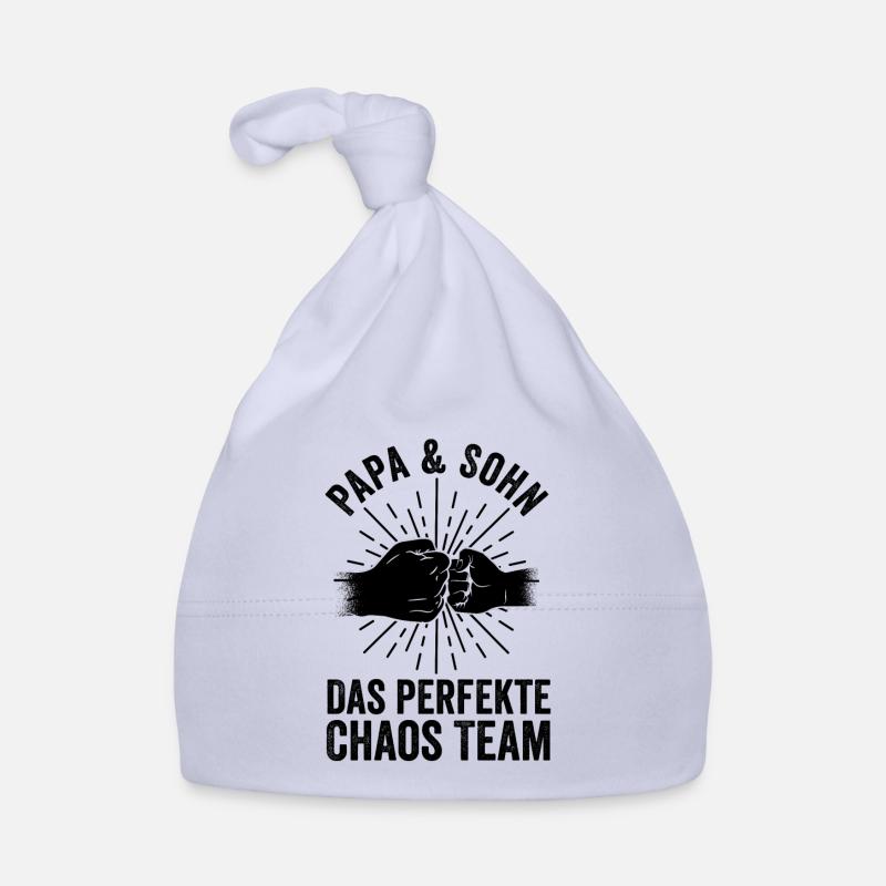 Father Dad And Son Organic Baby Cap