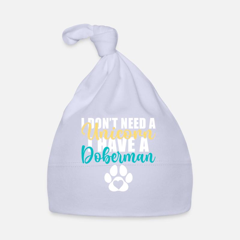 Cadeaux Doberman Bonnet bio Bébé