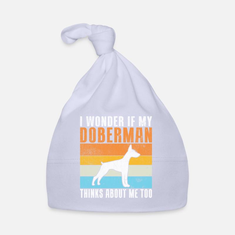 Cadeaux Doberman Bonnet bio Bébé